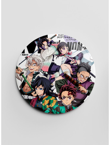 Значок Клинок, що знищує демонів 90 (Kimetsu no Yaiba)