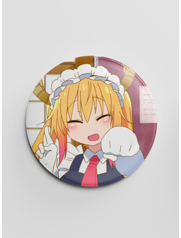 Значок Дракон покоївка пані Кобаяші 21 (Kobayashi-san Chi no Maid Dragon)