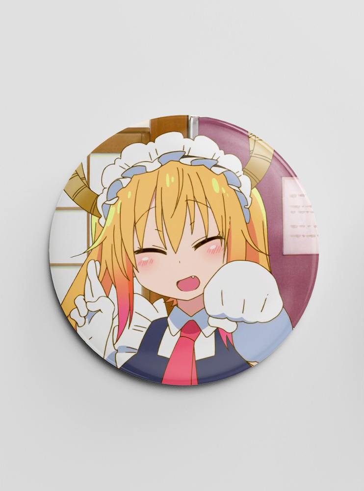 Значок Дракон покоївка пані Кобаяші 21 (Kobayashi-san Chi no Maid Dragon)