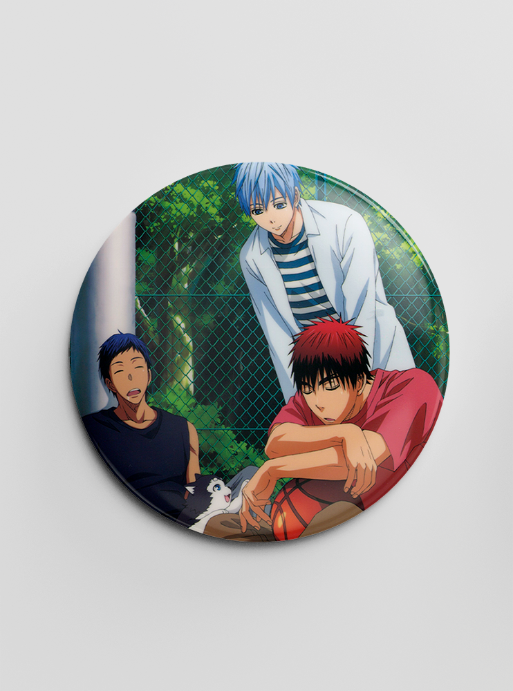 Значок Баскетбол Куроко 10 (Kuroko no Basuke)