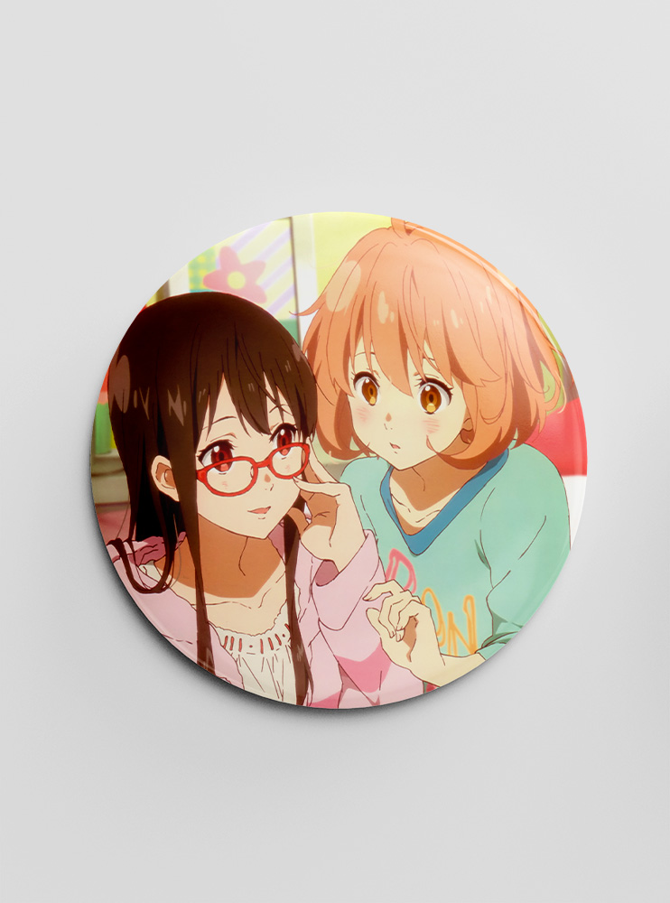 Значок За межею 3 (Kyoukai no Kanata)
