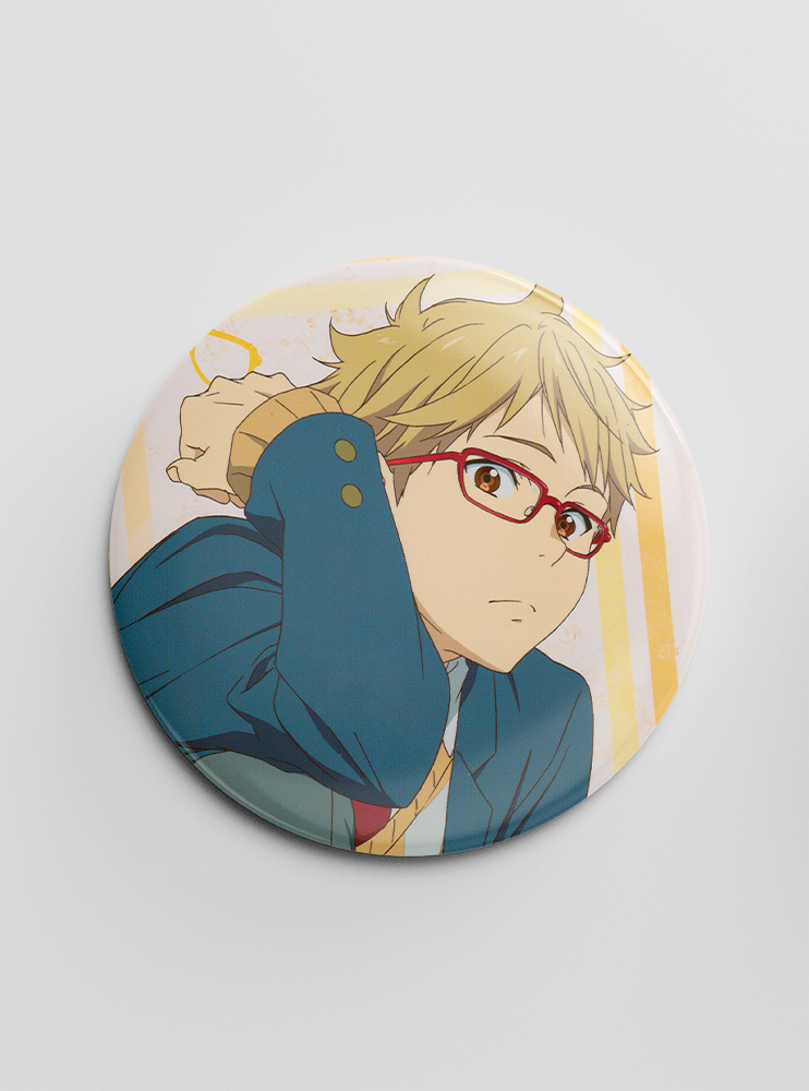 Значок За межею 7 (Kyoukai no Kanata)