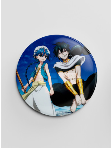 Значок Маґі: Лабіринт магії 10 (Magi: The Labyrinth of Magic)