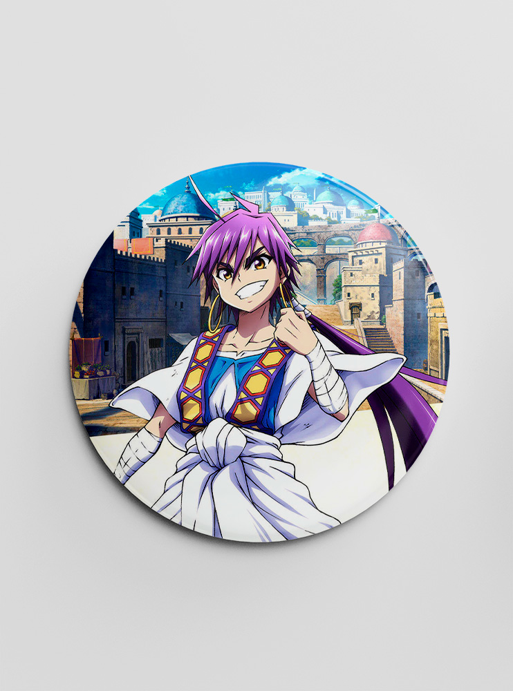 Значок Маґі: Лабіринт магії 8 (Magi: The Labyrinth of Magic) Значок Маґі: Лабіринт магії 8 (Magi: The Labyrinth of Magic)