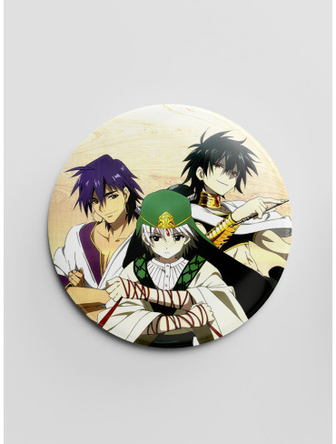 Значок Маґі: Лабіринт магії 9 (Magi: The Labyrinth of Magic)