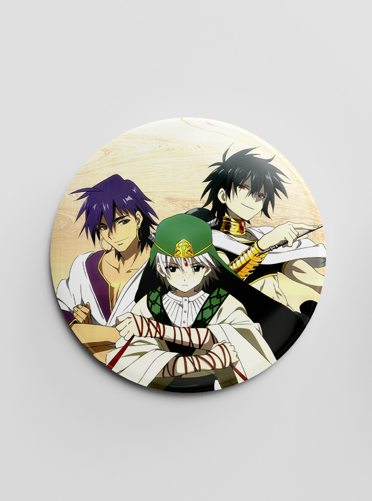 Значок Маґі: Лабіринт магії 9 (Magi: The Labyrinth of Magic) Значок Маґі: Лабіринт магії 9 (Magi: The Labyrinth of Magic)