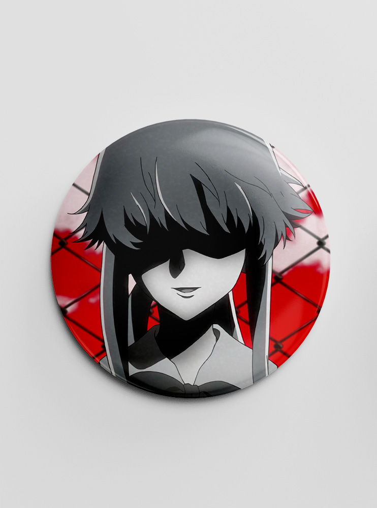 Значок Щоденник майбутнього 14 (Mirai Nikki)