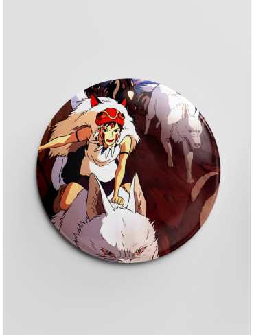 Значок Принцесса Мононоке 3 (Princess Mononoke)