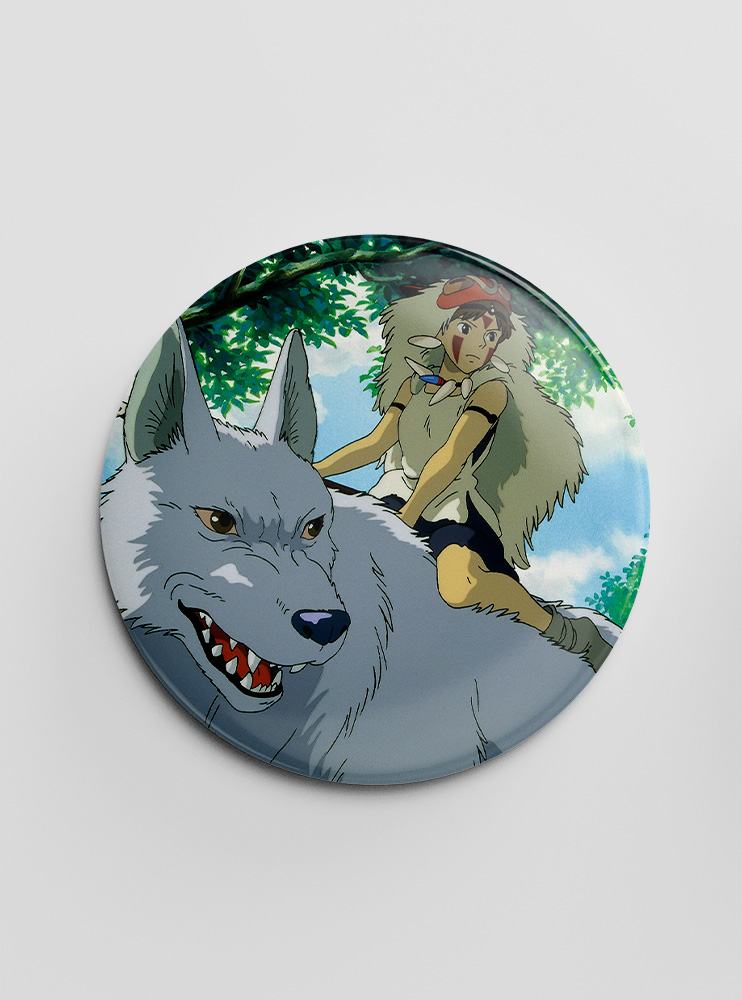 Значок Принцесса Мононоке 5 (Princess Mononoke)