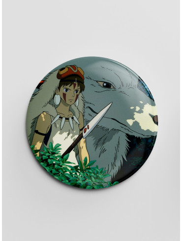 Значок Принцесса Мононоке 6 (Princess Mononoke)