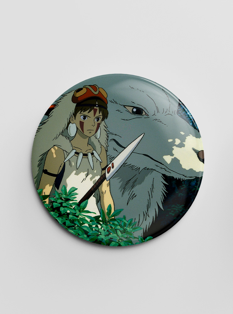 Значок Принцесса Мононоке 6 (Princess Mononoke)