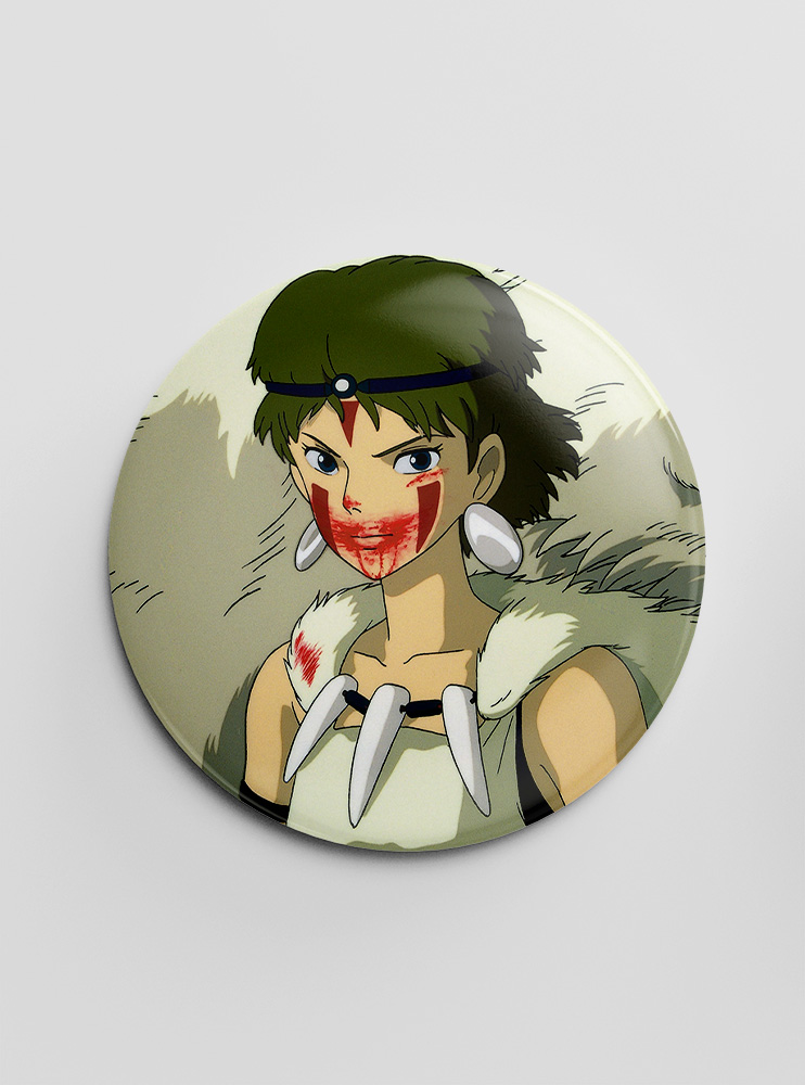 Значок Принцесса Мононоке 7 (Princess Mononoke)