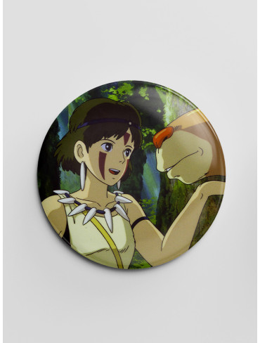 Значок Принцесса Мононоке 9 (Princess Mononoke)