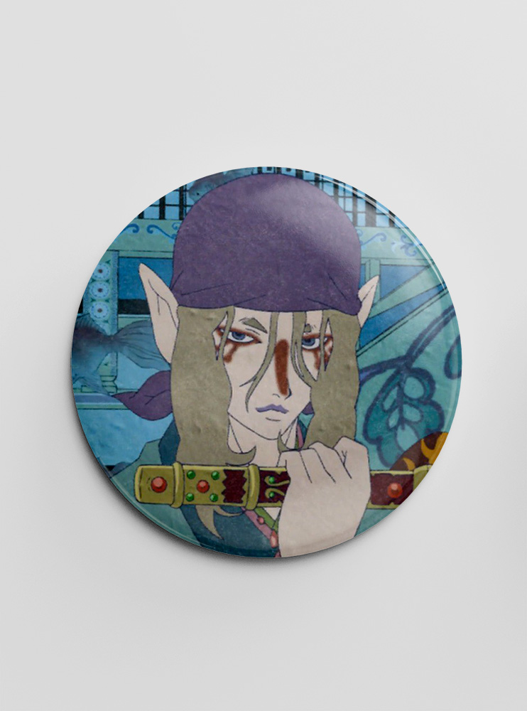 Значок Мононоке 13 (Mononoke)
