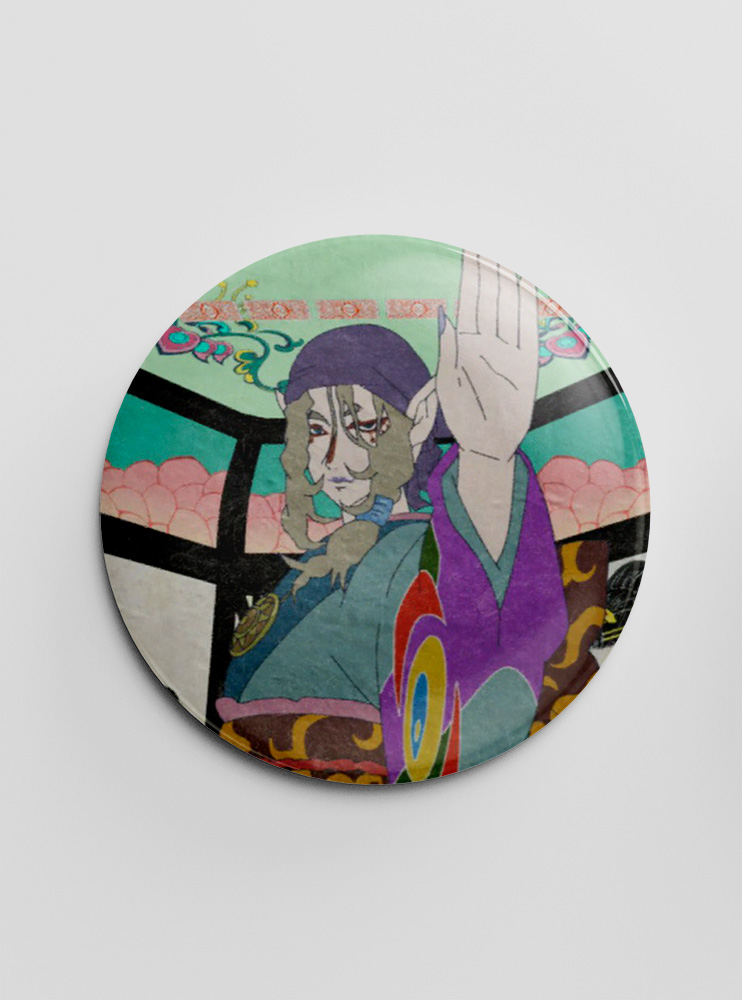 Значок Мононоке 7 (Mononoke)