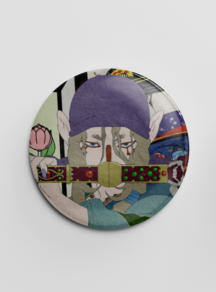 Значок Мононоке 8 (Mononoke)