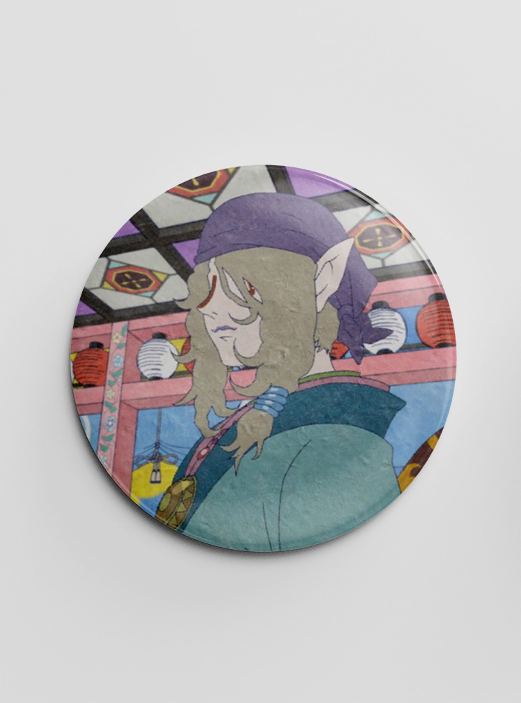 Значок Мононоке 9 (Mononoke)
