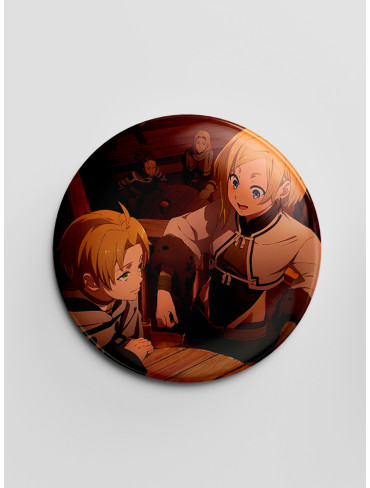 Значок Реінкарнація Безробітного 43 (Mushoku Tensei: Isekai Ittara Honki Dasu)