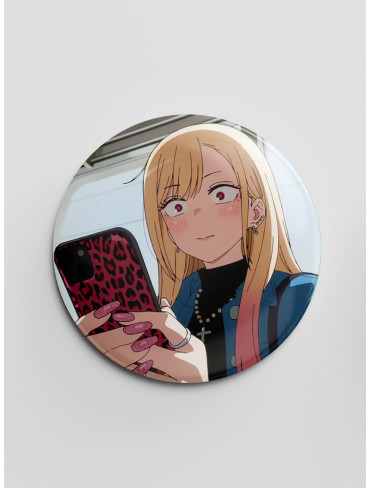 Значок Ця порцелянова лялечка закохалася 40 (My Dress-Up Darling)