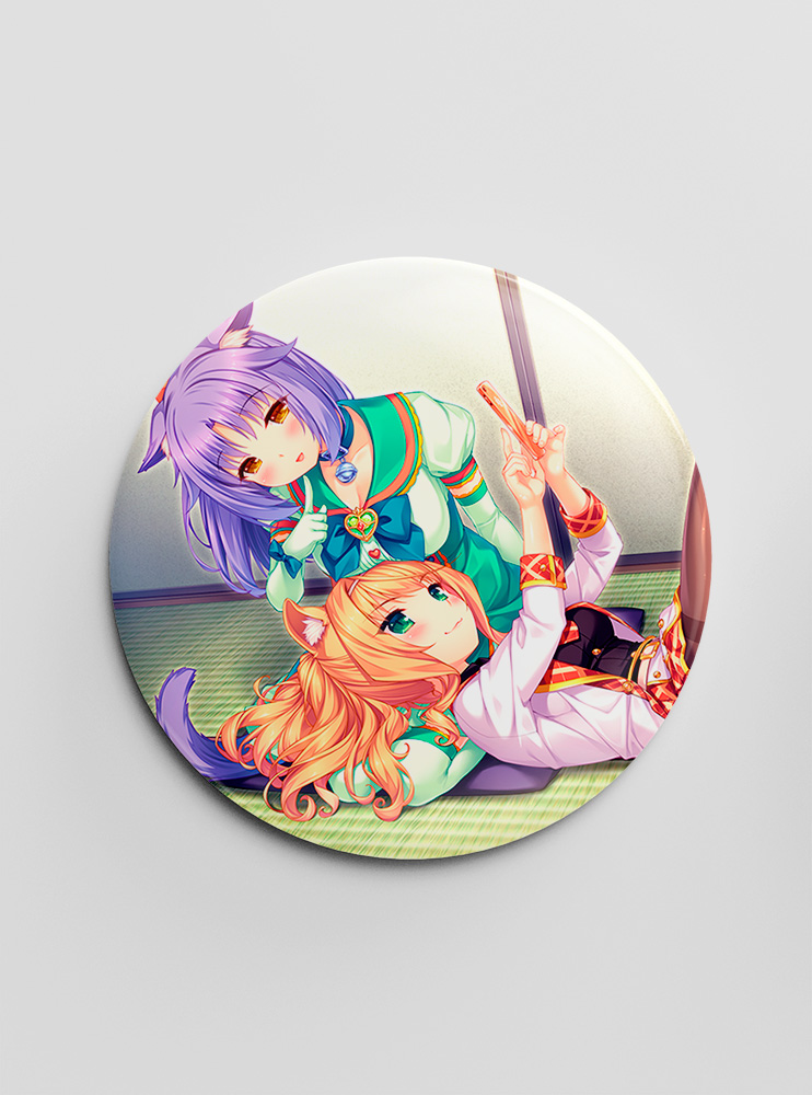 Значок Некопара 10 (Nekopara)