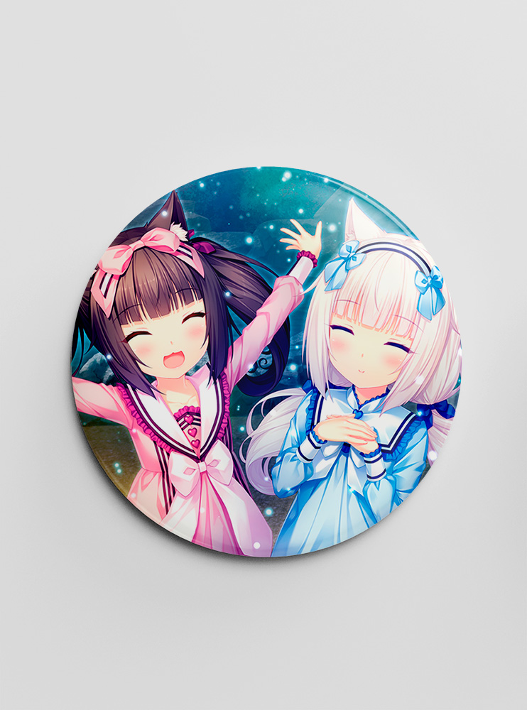 Значок Некопара 11 (Nekopara)