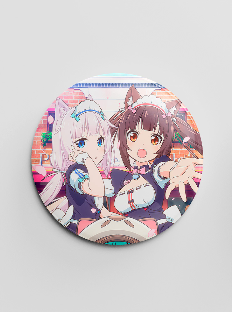 Значок Некопара 13 (Nekopara)