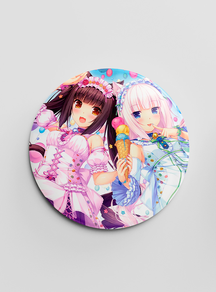 Значок Некопара 6 (Nekopara)