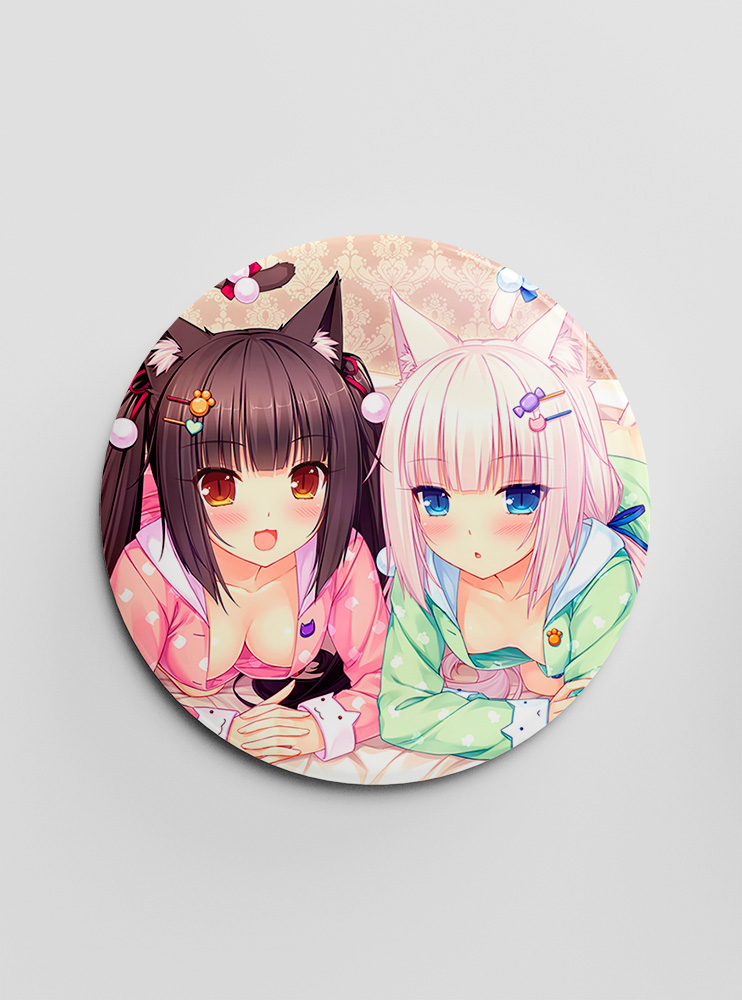 Значок Некопара 8 (Nekopara)