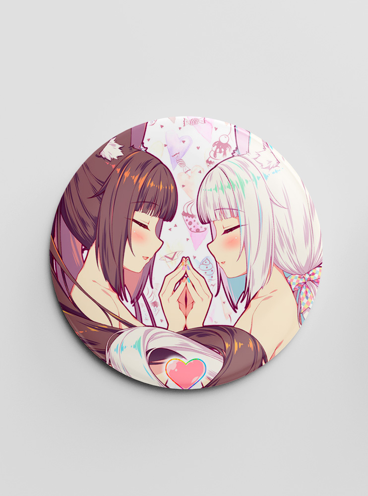 Значок Некопара 9 (Nekopara)