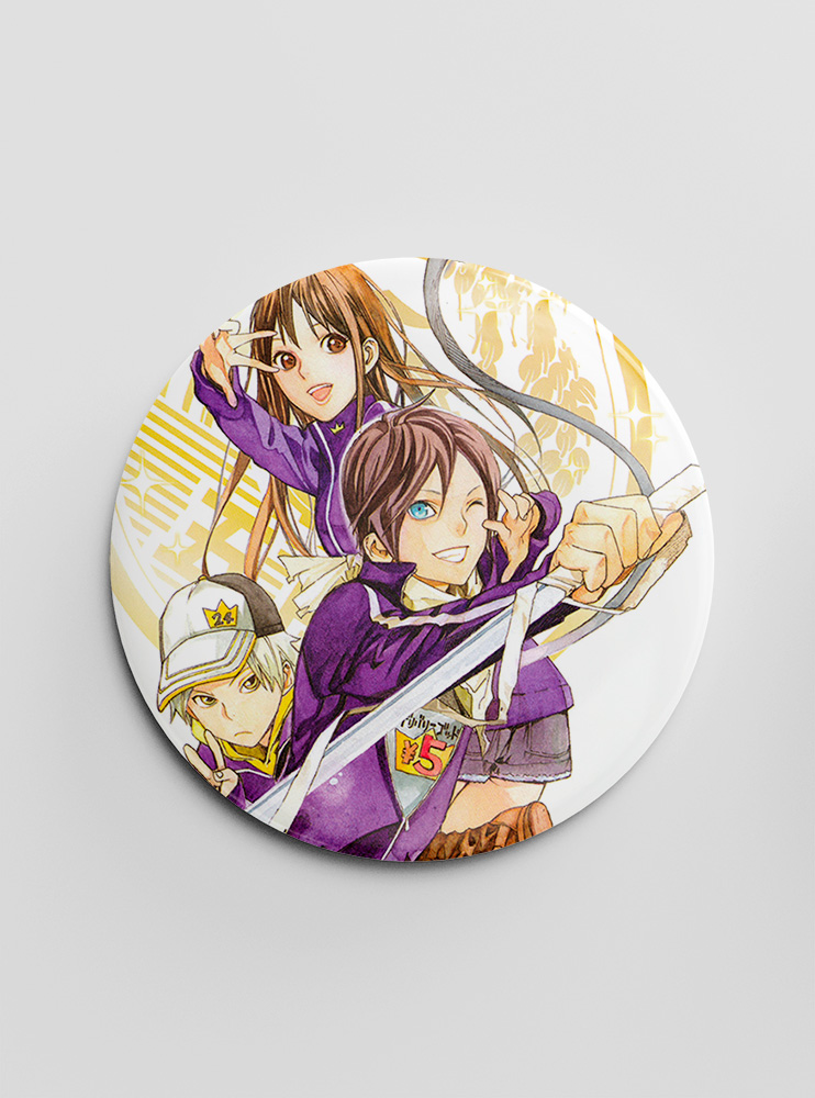 Значок Безхатній Бог 15 (Noragami)