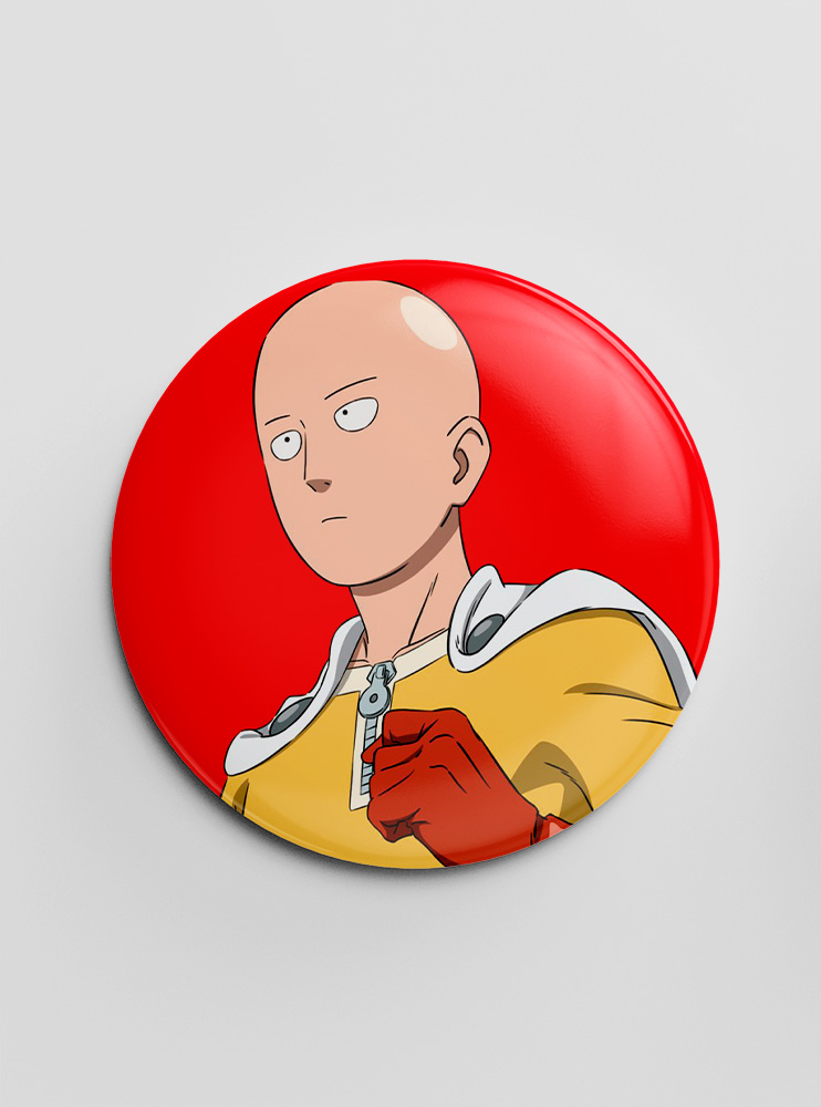 Значок Ванпанчмен 11 (One-Punch Man)