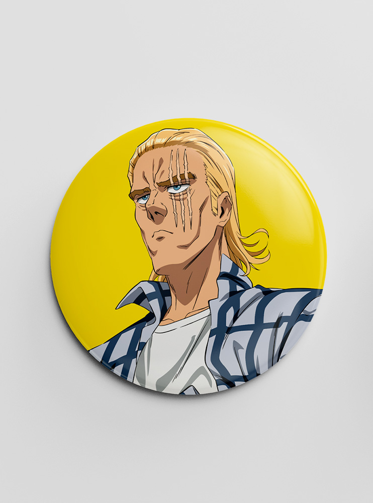 Значок Ванпанчмен 16 (One-Punch Man)