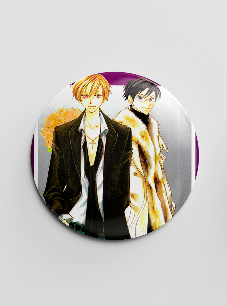 Значок Хост-клуб Оранської школи 6 (Ouran High School Host Club)
