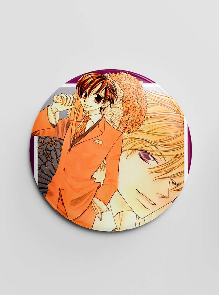 Значок Хост-клуб Оранської школи 7 (Ouran High School Host Club)