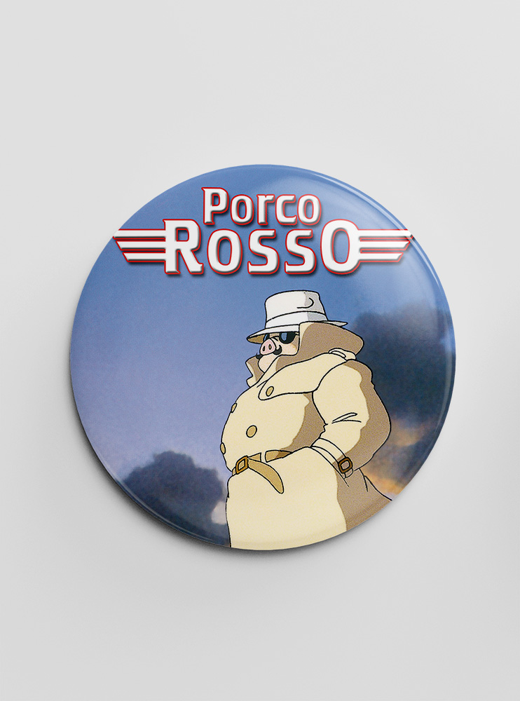 Значок Порко Россо 2 (Porco Rosso)