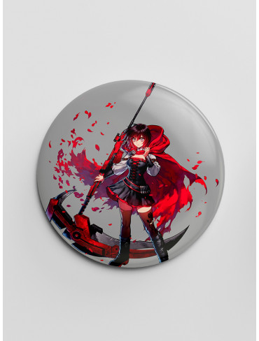 Значок Червоний жовтий білий чорний 2 (RWBY)