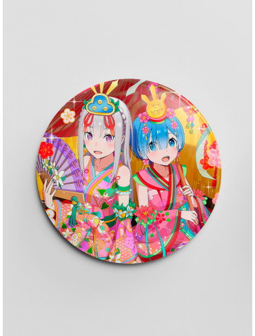 Значок Ре:Зеро 7 (Re:Zero)