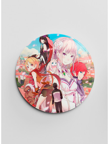 Значок Ре:Зеро 8 (Re:Zero)