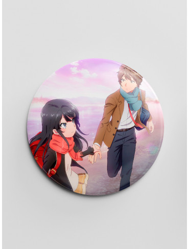 Значок Негідники не мріють про шляхетних кроличок (Seishun Buta Yarou wa Bunny Girl Senpai no Yume wo Minai)