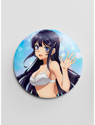 Значок Негідники не мріють про шляхетних кроличок 10 (Seishun Buta Yarou wa Bunny Girl Senpai no Yume wo Minai)