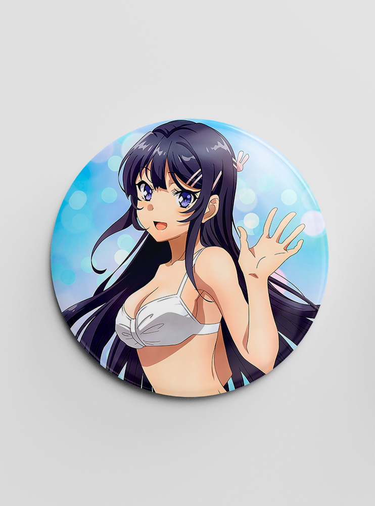 Значок Негідники не мріють про шляхетних кроличок 10 (Seishun Buta Yarou wa Bunny Girl Senpai no Yume wo Minai)