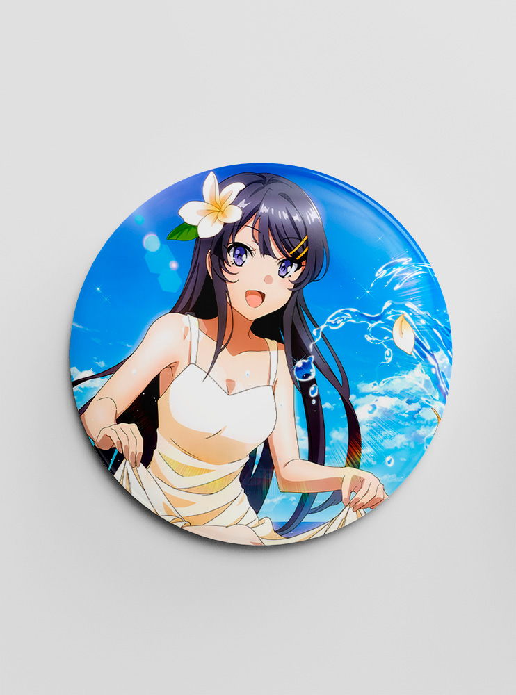 Значок Негідники не мріють про шляхетних кроличок 11 (Seishun Buta Yarou wa Bunny Girl Senpai no Yume wo Minai)