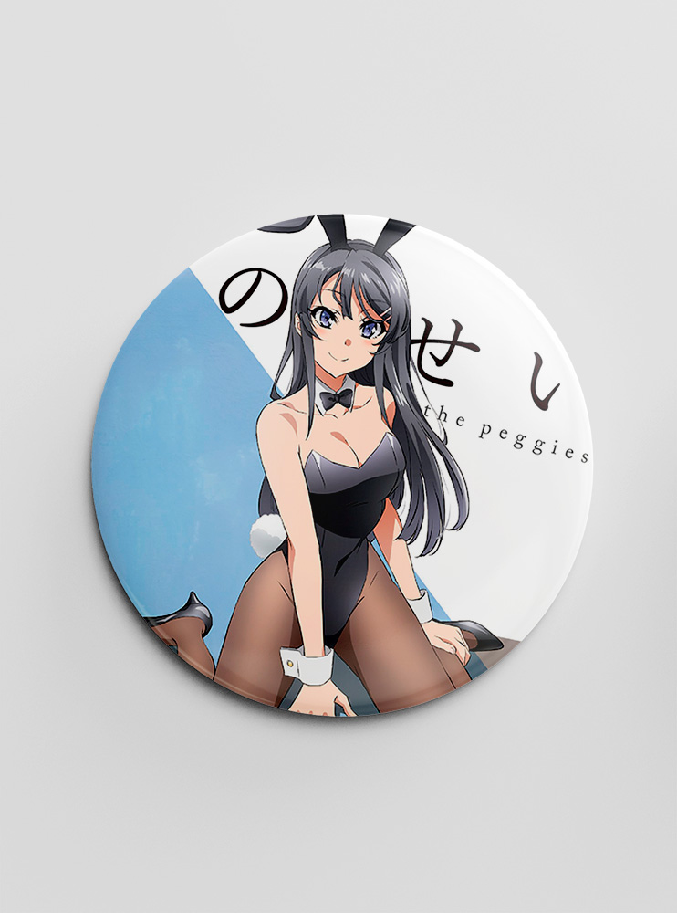Значок Негідники не мріють про шляхетних кроличок 14 (Seishun Buta Yarou wa Bunny Girl Senpai no Yume wo Minai)