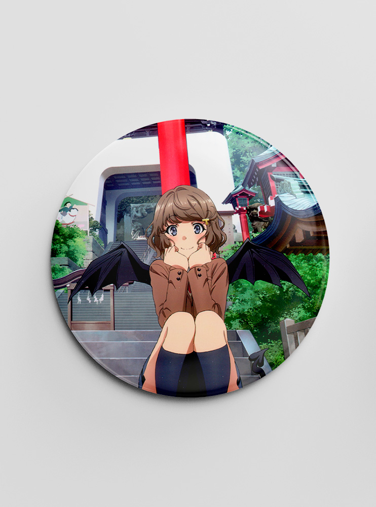 Значок Негідники не мріють про шляхетних кроличок 2 (Seishun Buta Yarou wa Bunny Girl Senpai no Yume wo Minai)