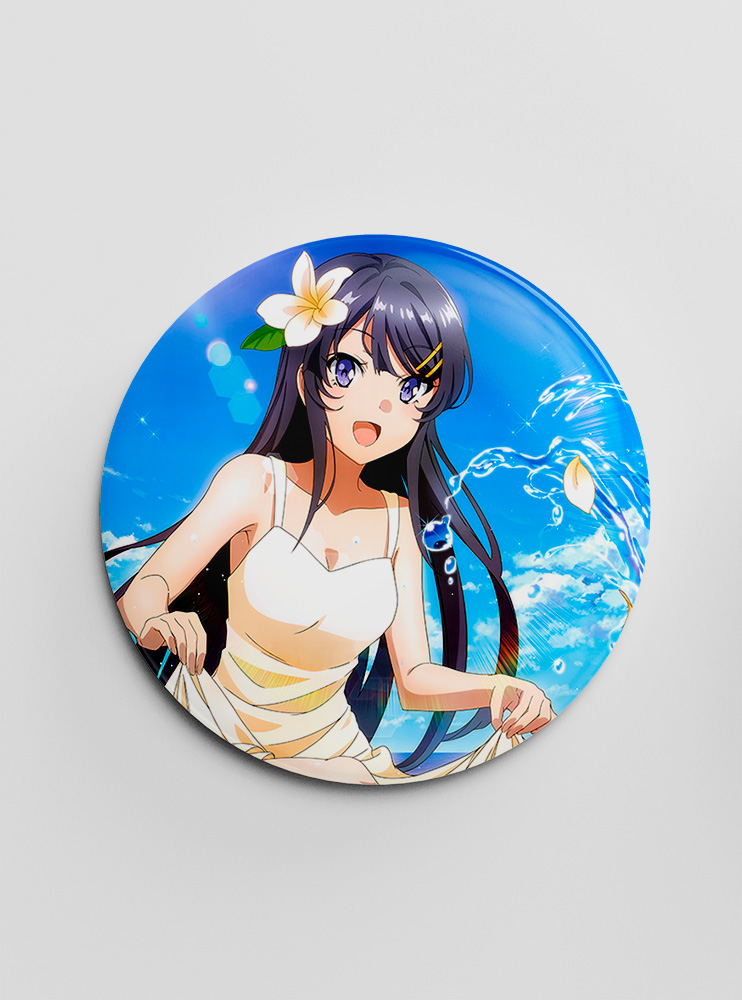 Значок Негідники не мріють про шляхетних кроличок 4 (Seishun Buta Yarou wa Bunny Girl Senpai no Yume wo Minai)