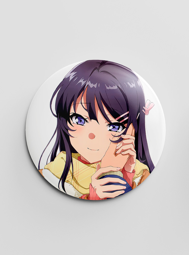 Значок Негідники не мріють про шляхетних кроличок 5 (Seishun Buta Yarou wa Bunny Girl Senpai no Yume wo Minai)