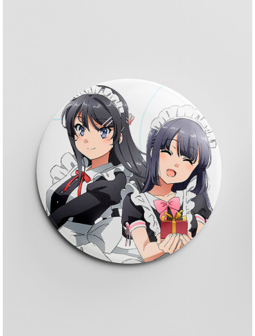 Значок Негідники не мріють про шляхетних кроличок 8 (Seishun Buta Yarou wa Bunny Girl Senpai no Yume wo Minai)