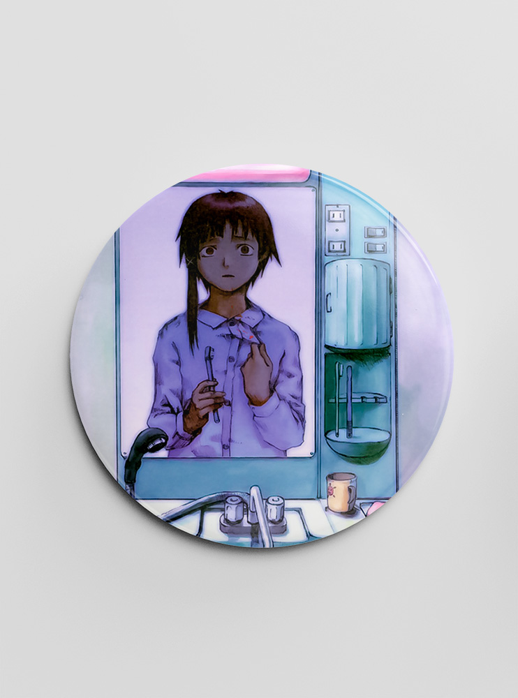 Значок Експерименти Лейн 5 (Serial Experiments Lain)