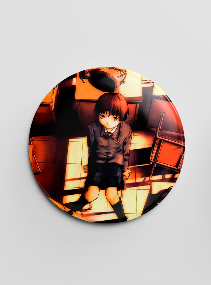 Значок Експерименти Лейн 6 (Serial Experiments Lain)