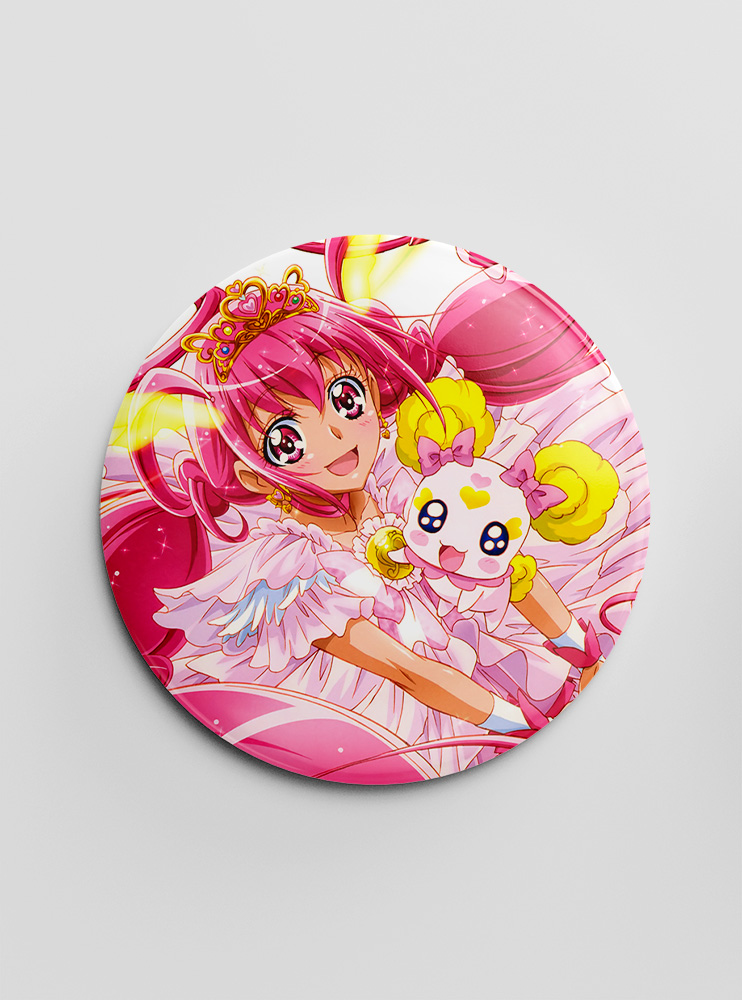 Значок Веселі дітки-таблетки! (Smile PreCure!)